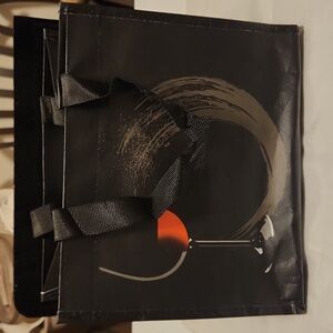 Black Reusable 6-bottle Wine Carrier Bags. Set of 3. EUC
